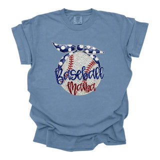 Baseball Mama Bandana Rhinestones