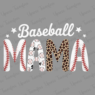 Baseball Mama Leopard