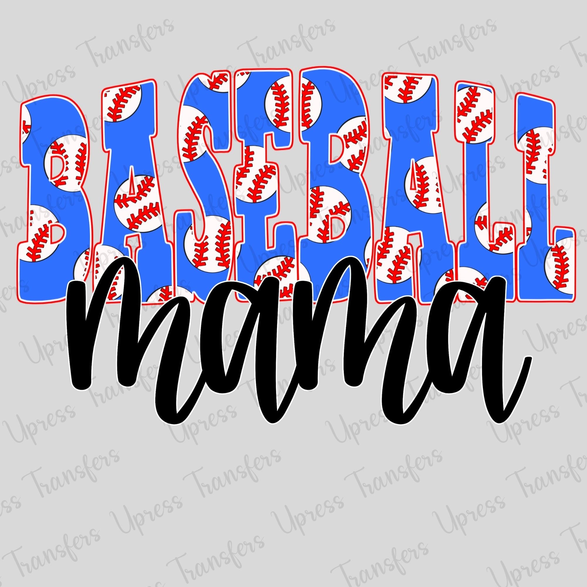 Baseball Patterns Mama