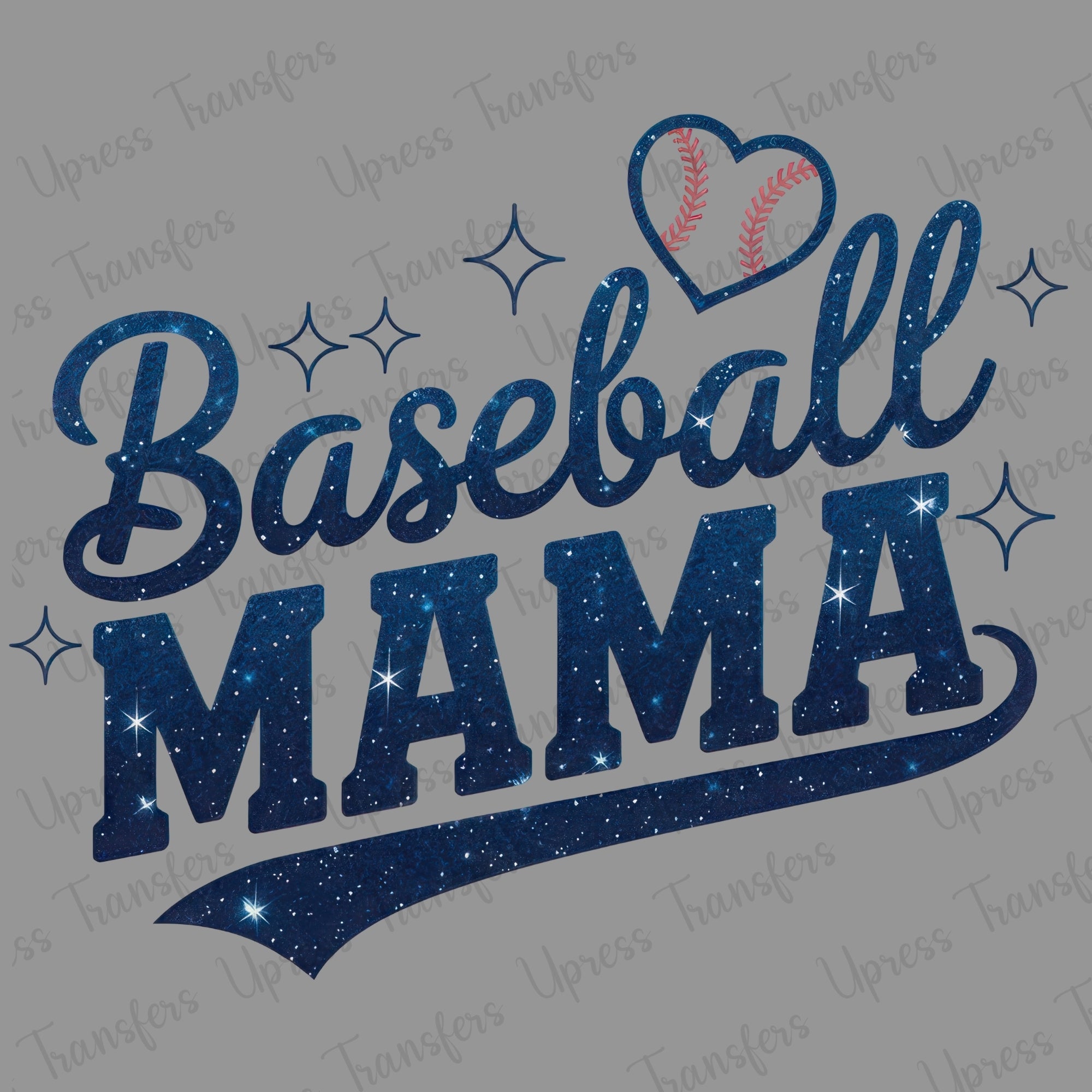 Baseball Sparkle Mama