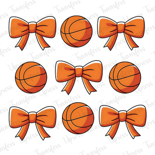 Basketball Coquette Pattern