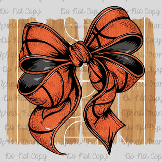 Basketball Court Brushstrokes