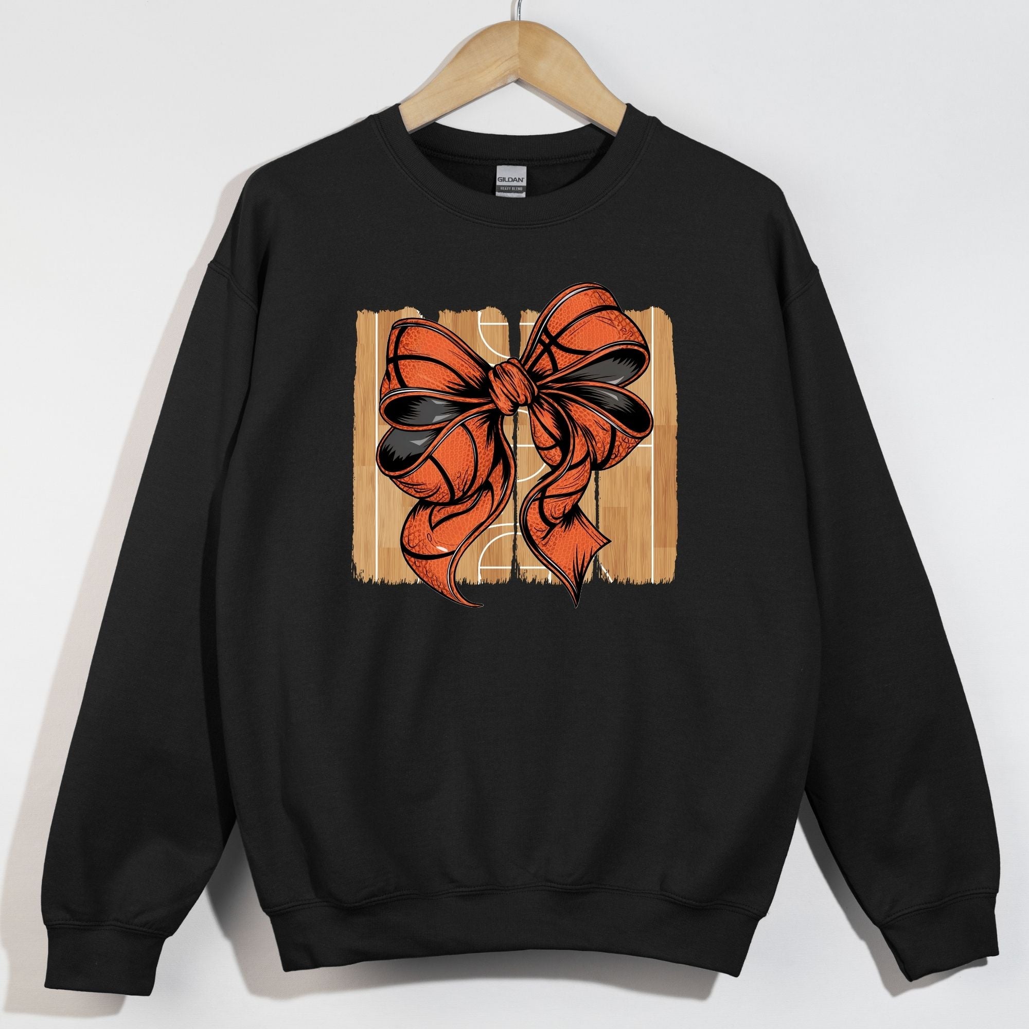 Basketball Court Brushstrokes