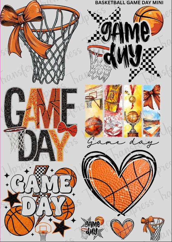 Basketball Game Day Mini