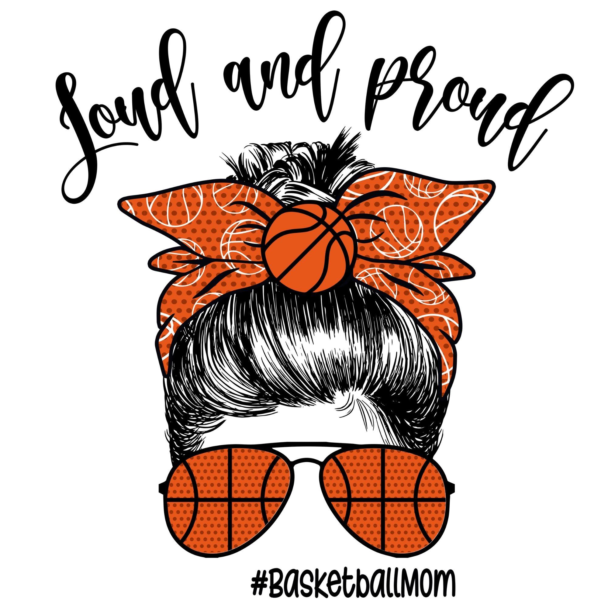 Basketball Mom Bun