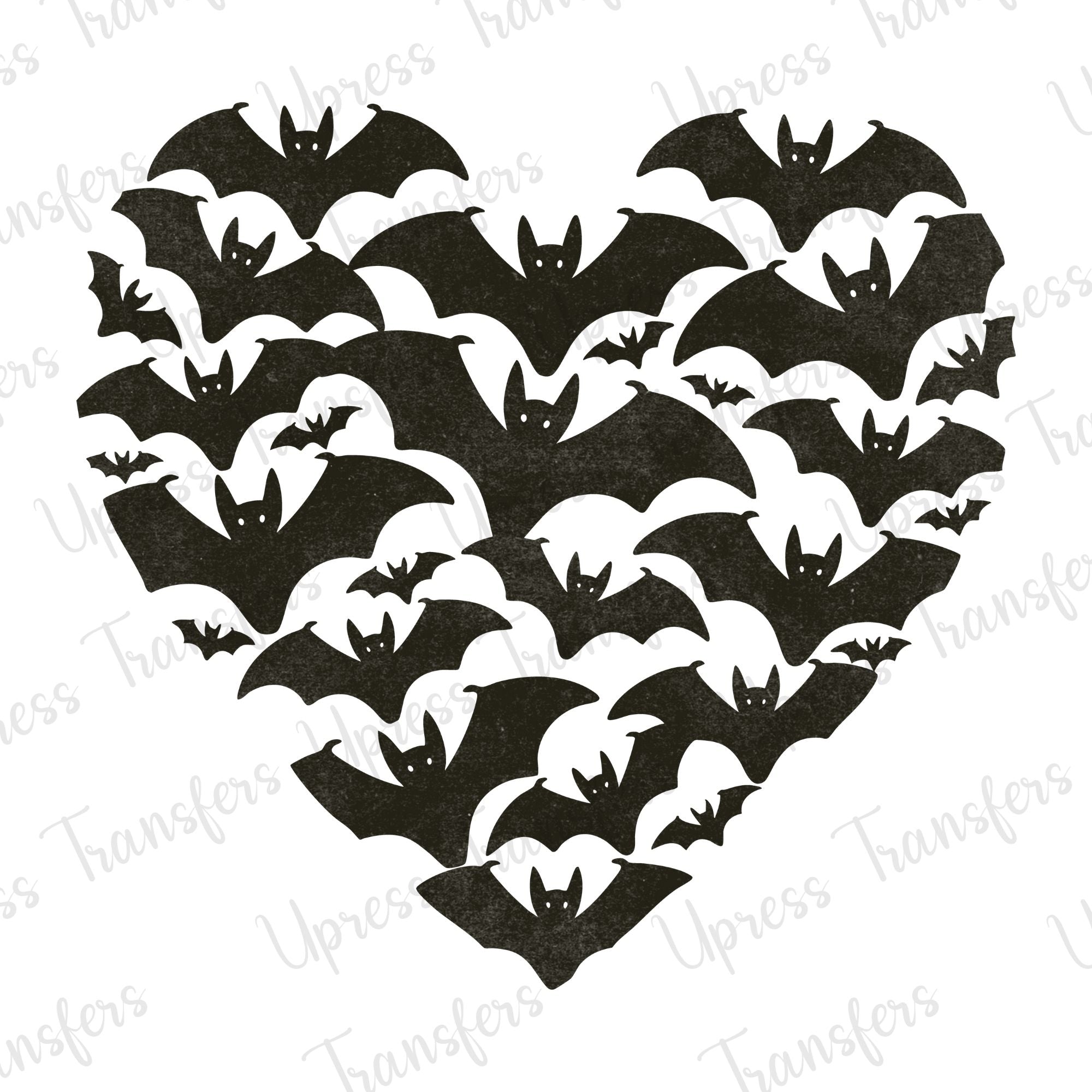 Bats In Heart Shape