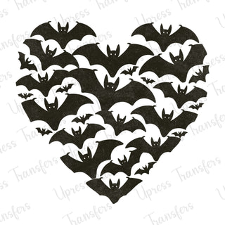 Bats In Heart Shape