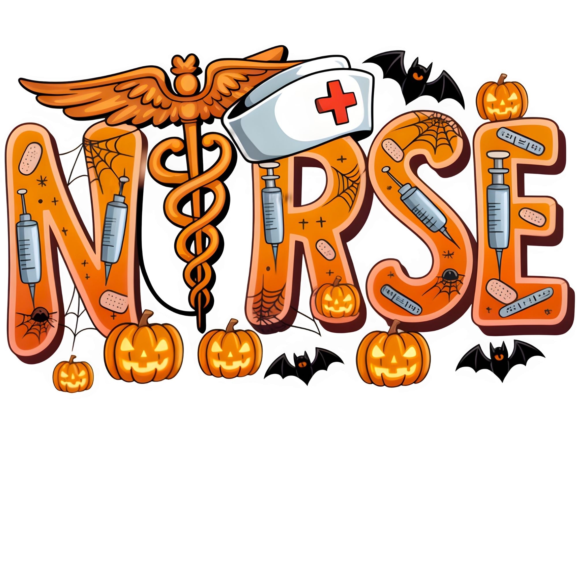 Batty Pumpkin Nurse