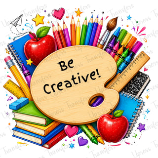 Be Creative Colorful school Stuff