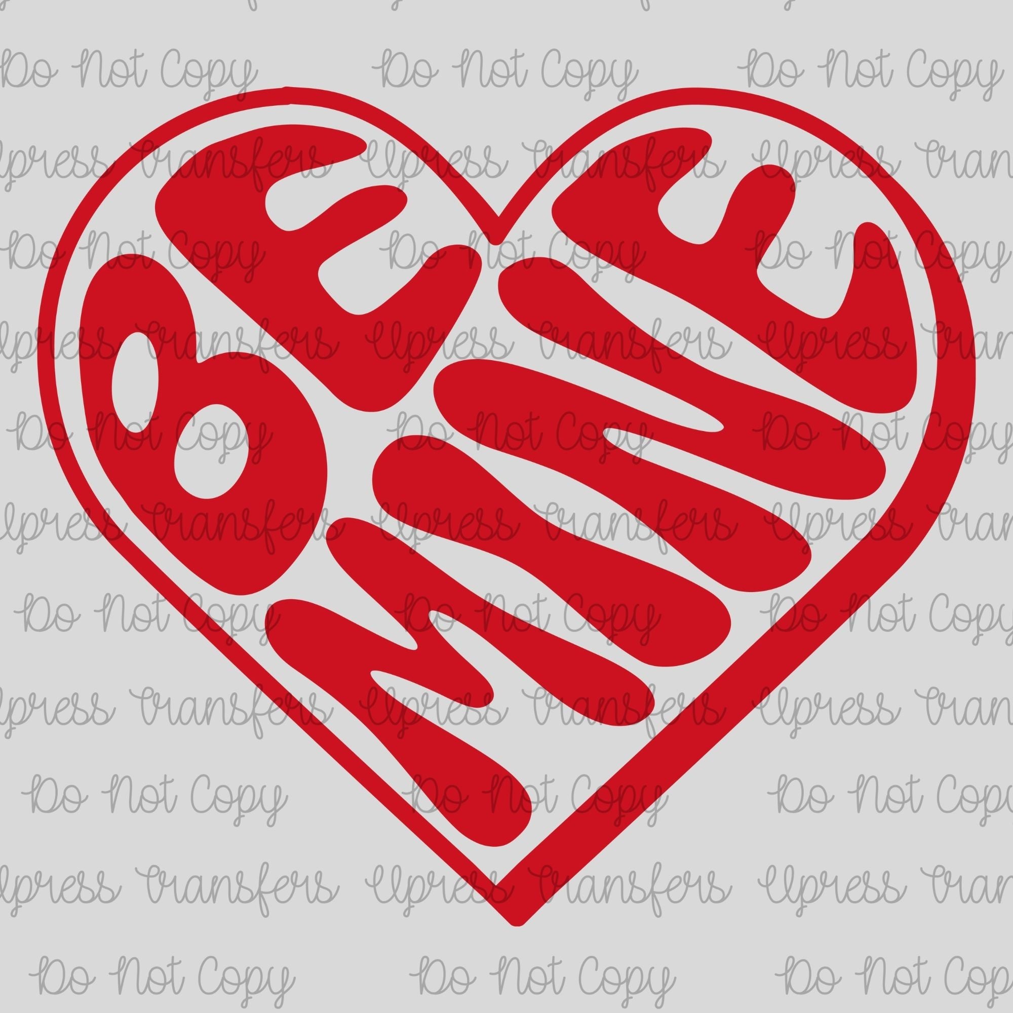 Be Mine Red Heart