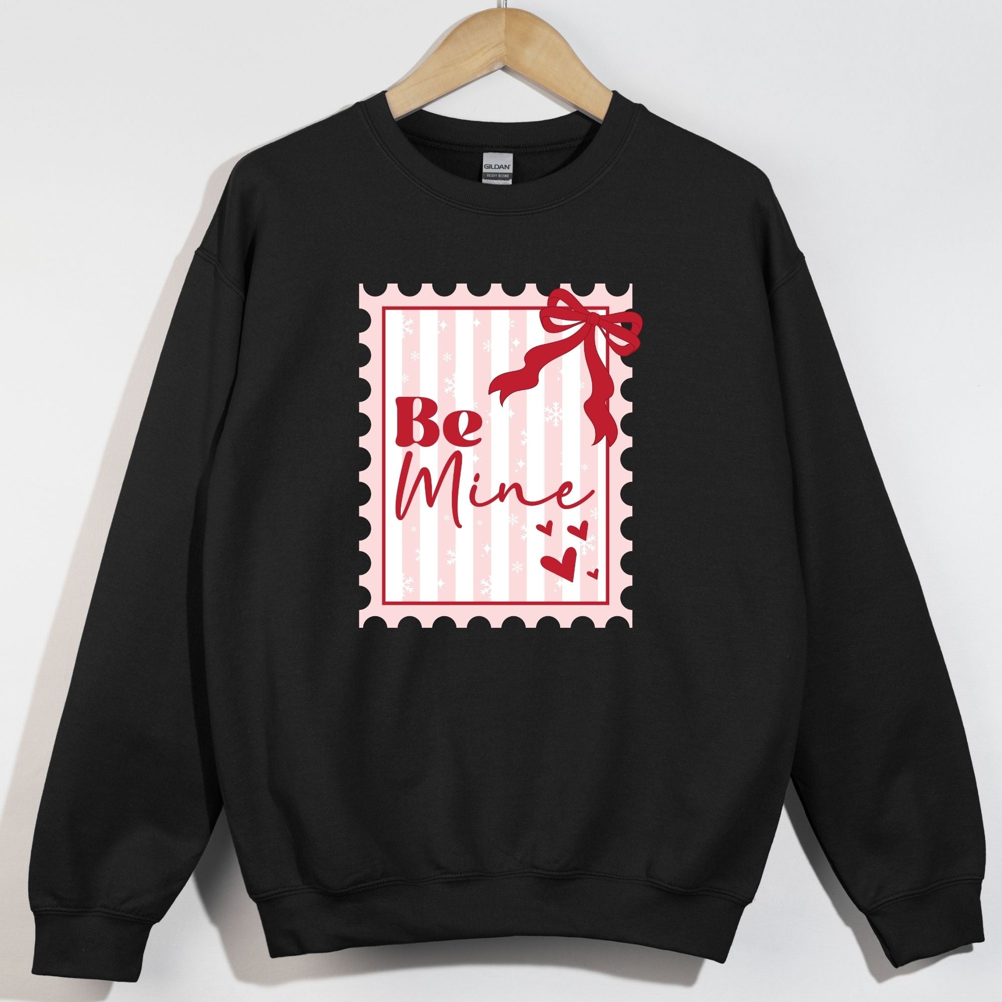 Be Mine Striped Stamp