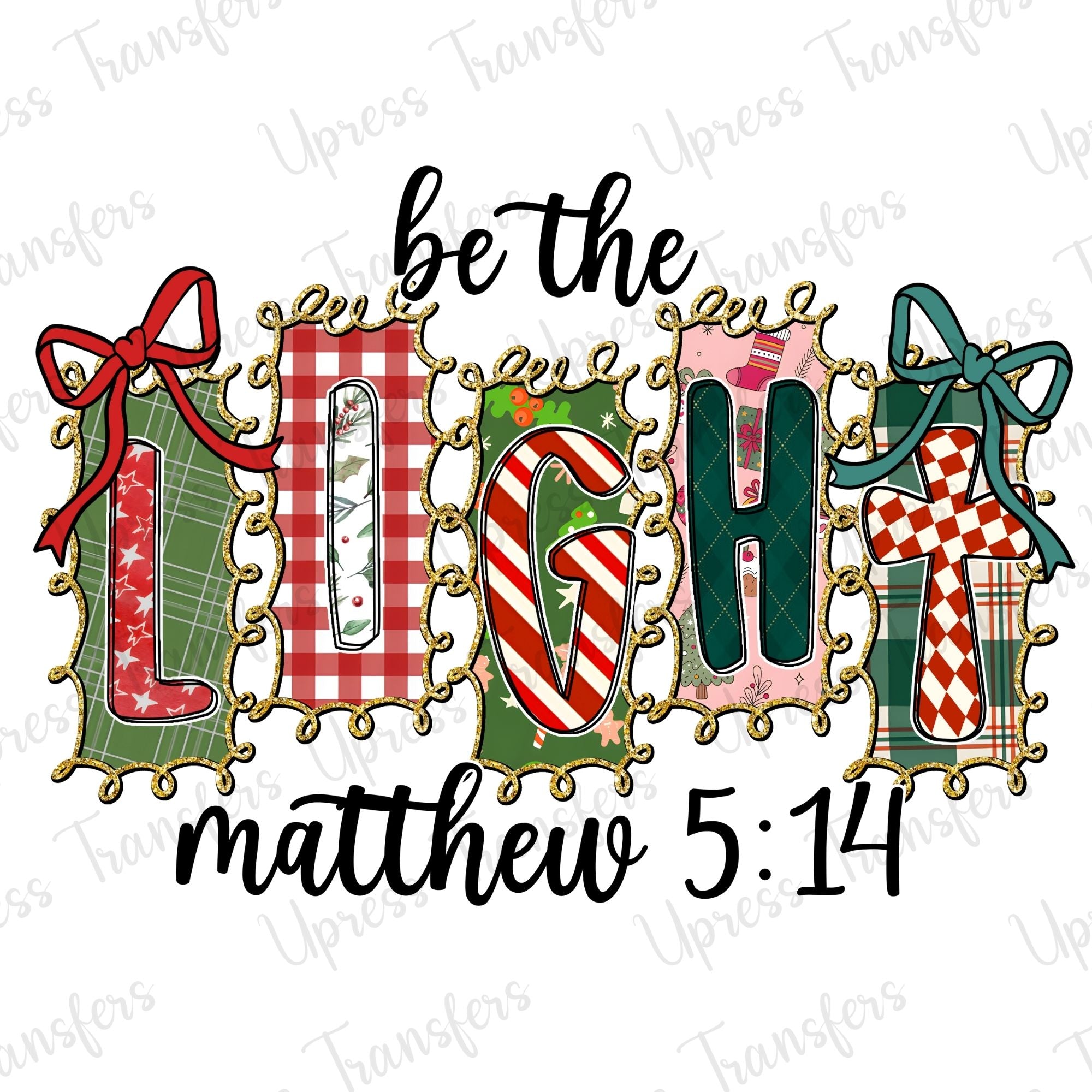 Be The Light Patterned