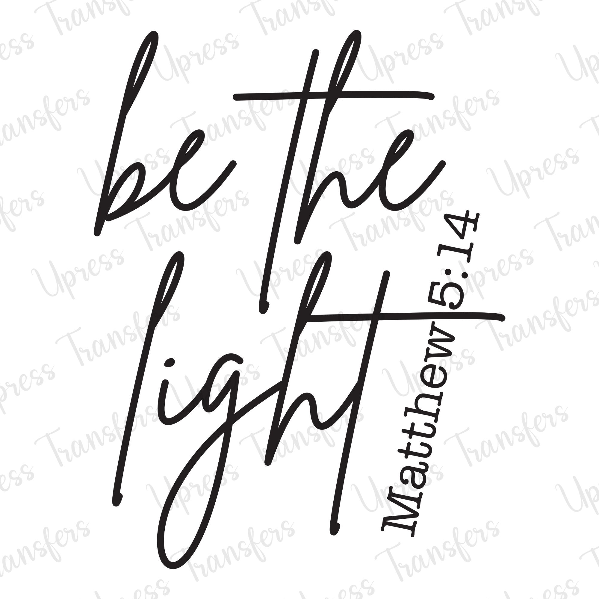 Be The Light Script