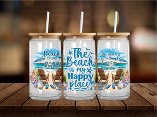 Beach Please 16 Oz Wrap