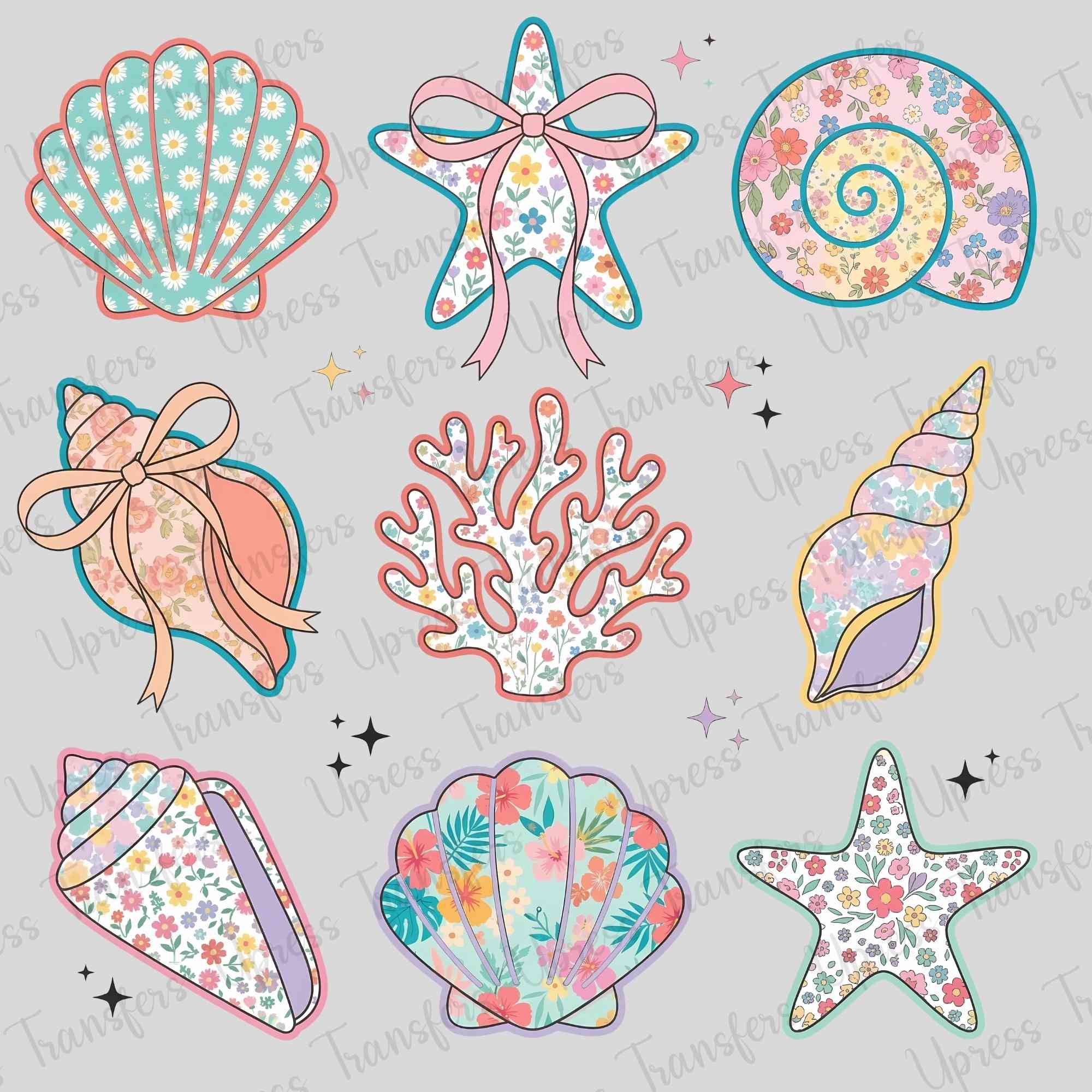 Beach Shells Pastel
