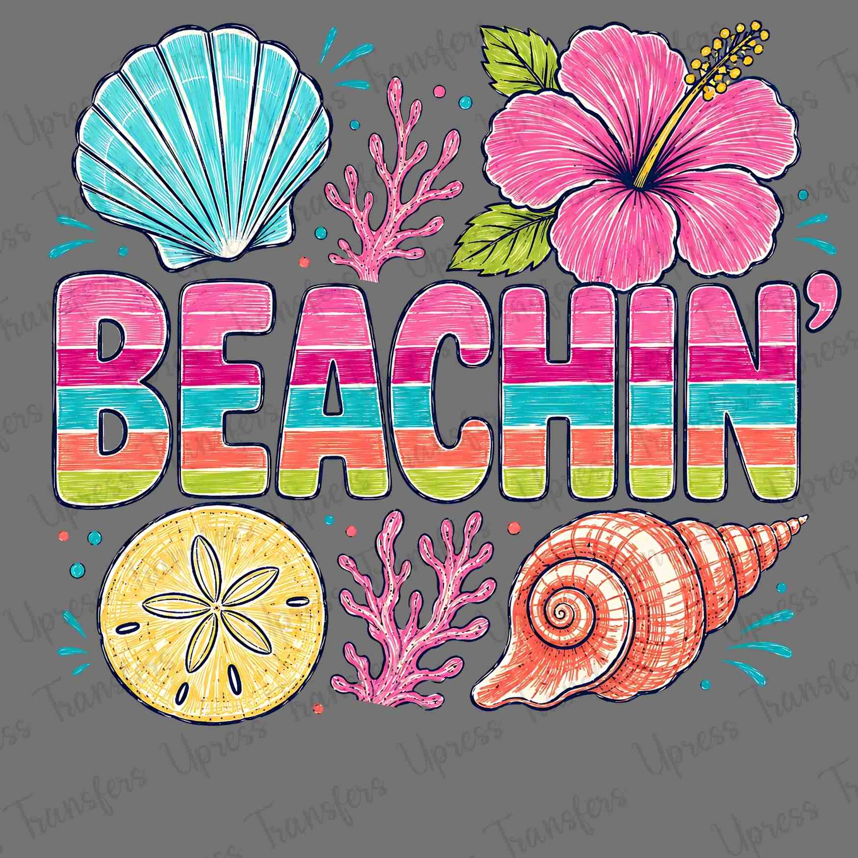Beachin Pastel Shells