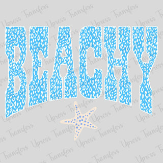 Beachy Blue Cheetah