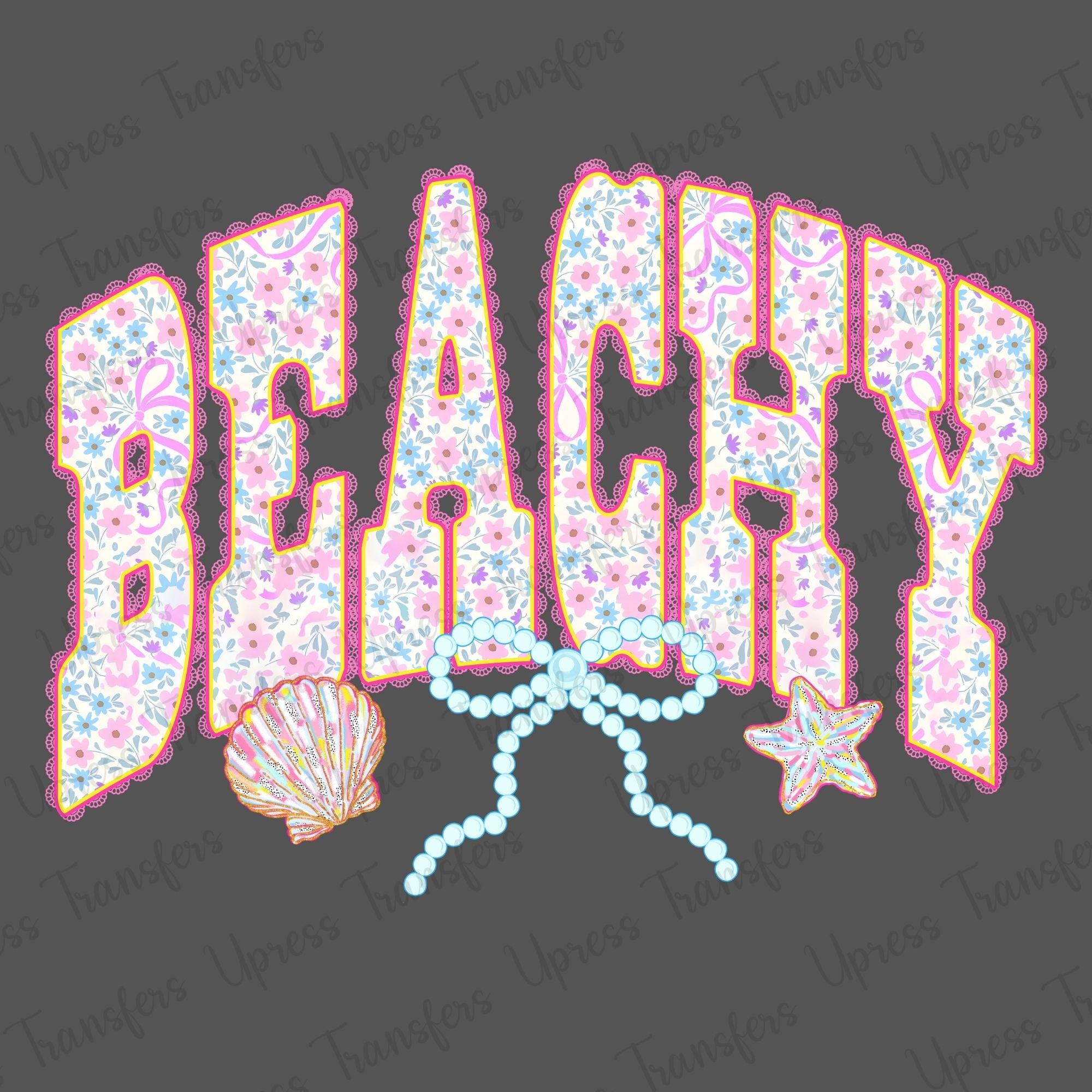 Beachy Floral Lace