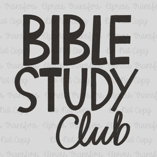 Bible Study Club Black