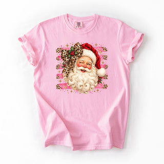 Big Bow  Winking Santa Cheetah