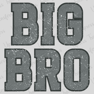 Big Bro Stacked Black and Grey