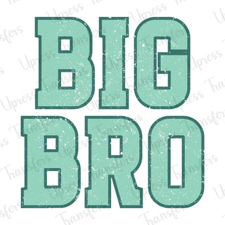 Big Bro Stacked Greenish Blue