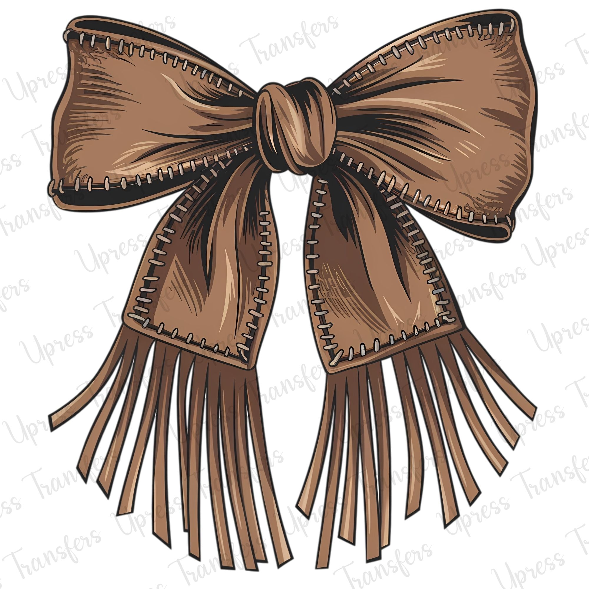 Big Brown Western Bow