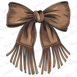 Big Brown Western Bow