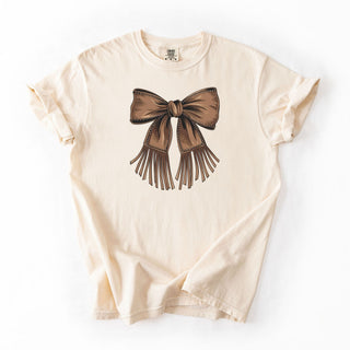Big Brown Western Bow