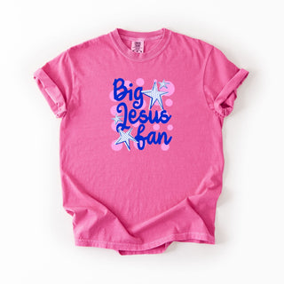Big Jesus Fan Plaid stars