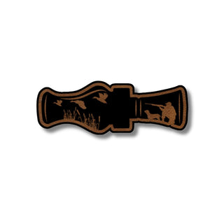 Bird Caller Leatherette Patch