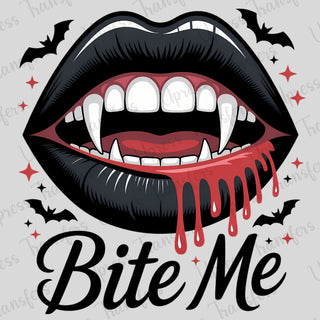Bite Me Vampire Lips Dripping