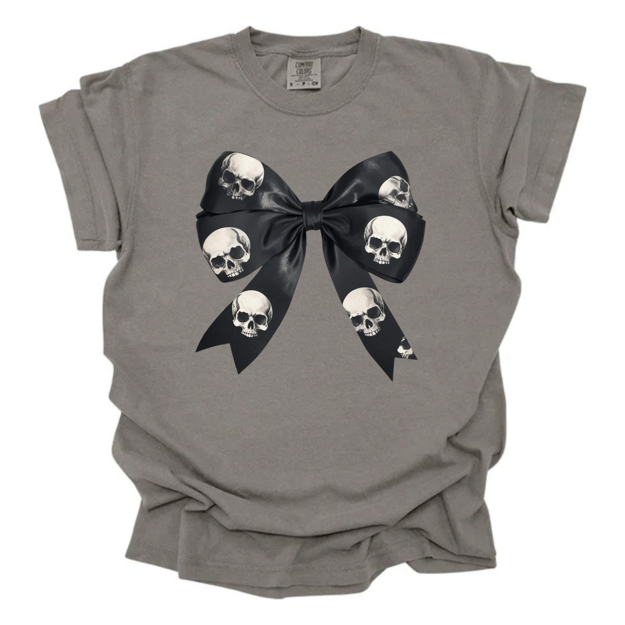 Black Bow with Skulls Grudge