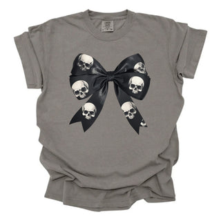 Black Bow with Skulls Grudge