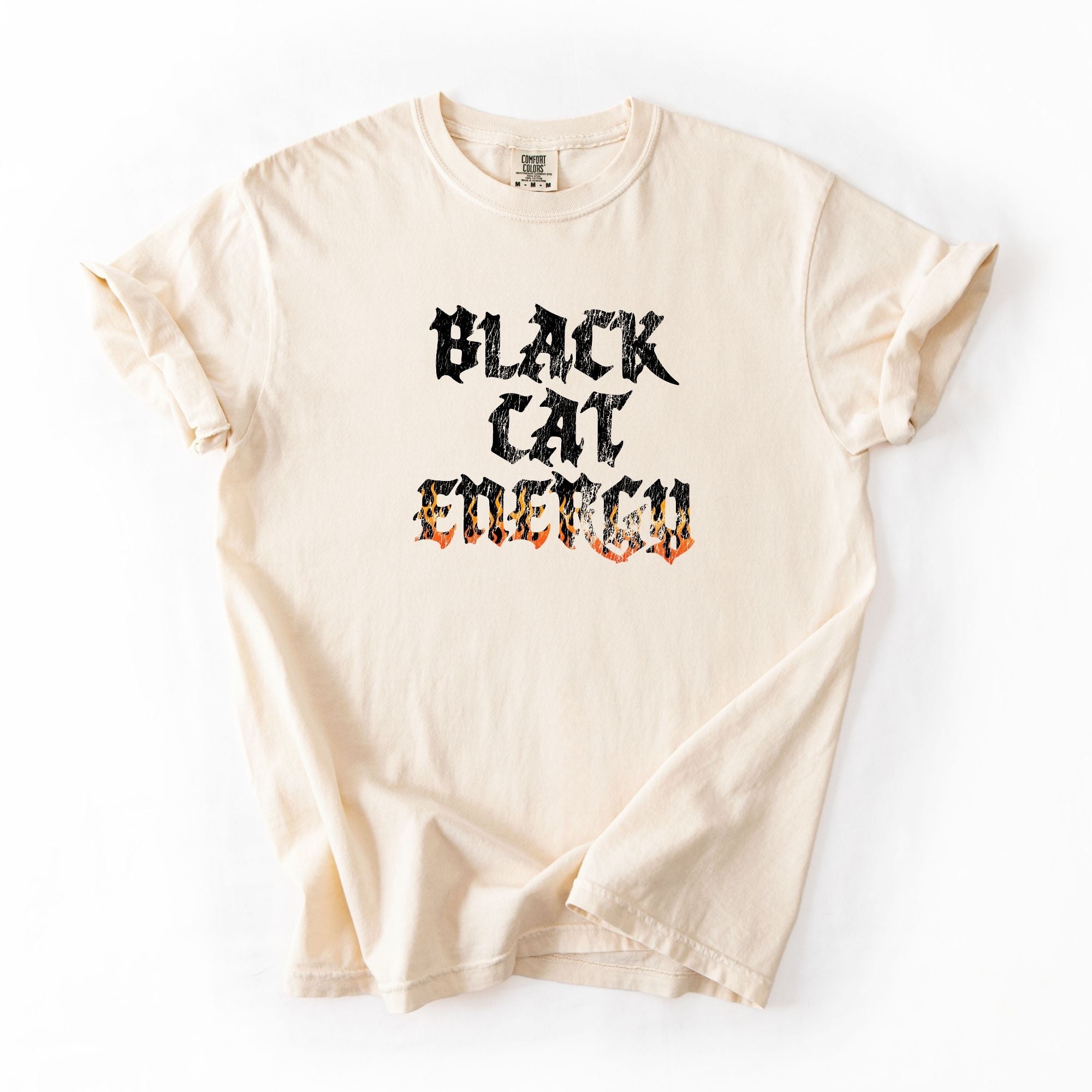 Black Cat Energy Flames