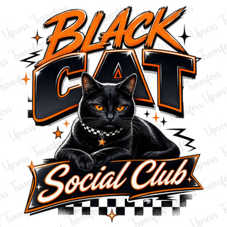 Cool Black Cat Social Club