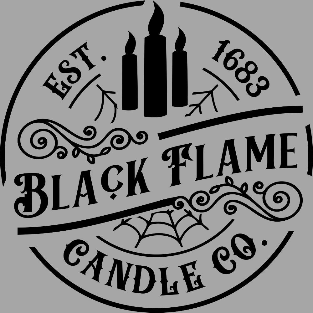 Black Flame Candle  Co