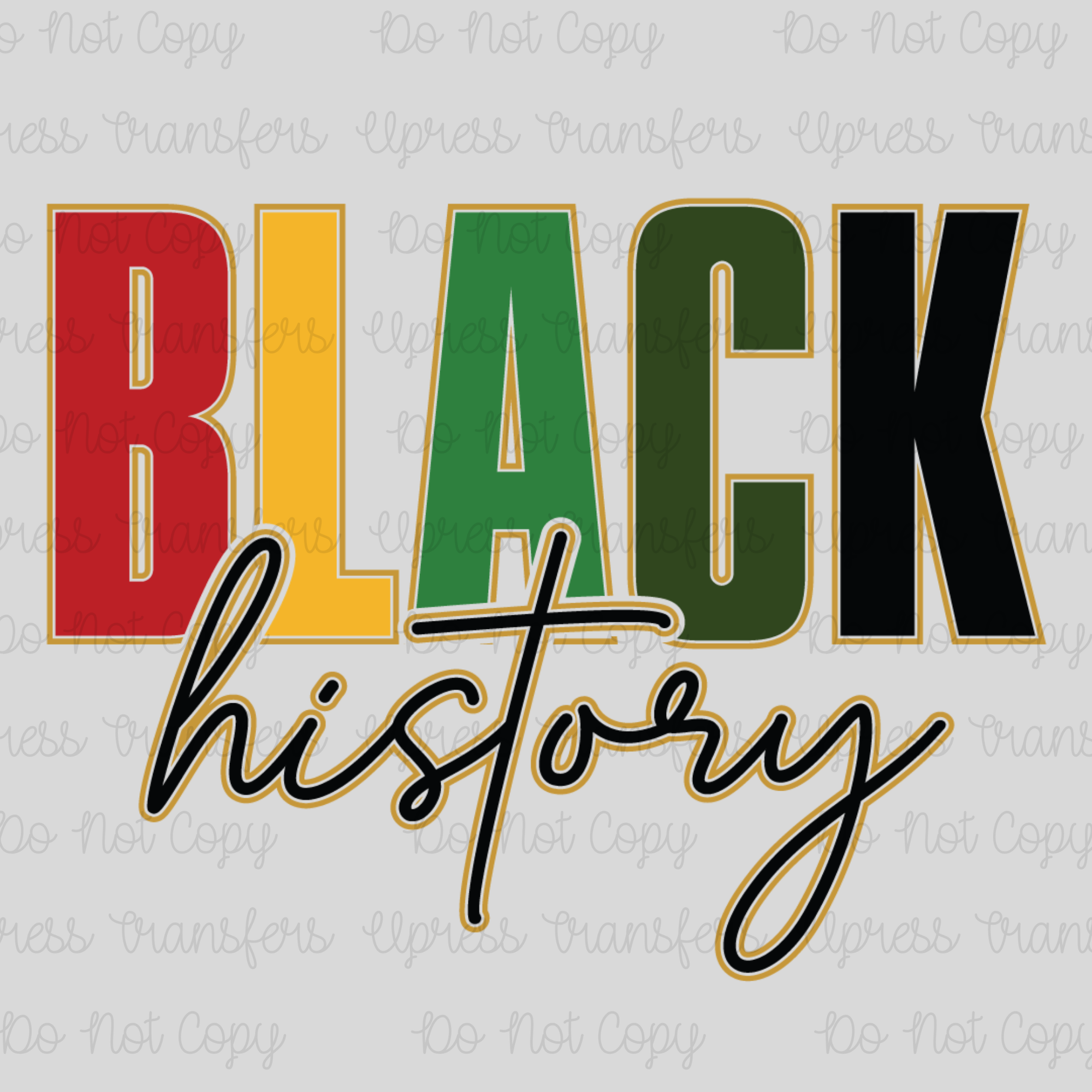 Black History Bold