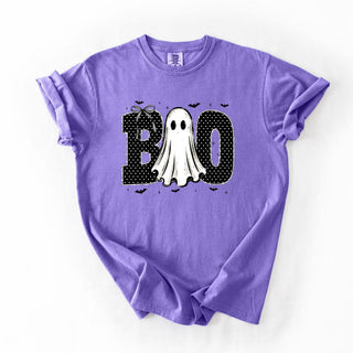 Black Polka Dotted Boo Ghost