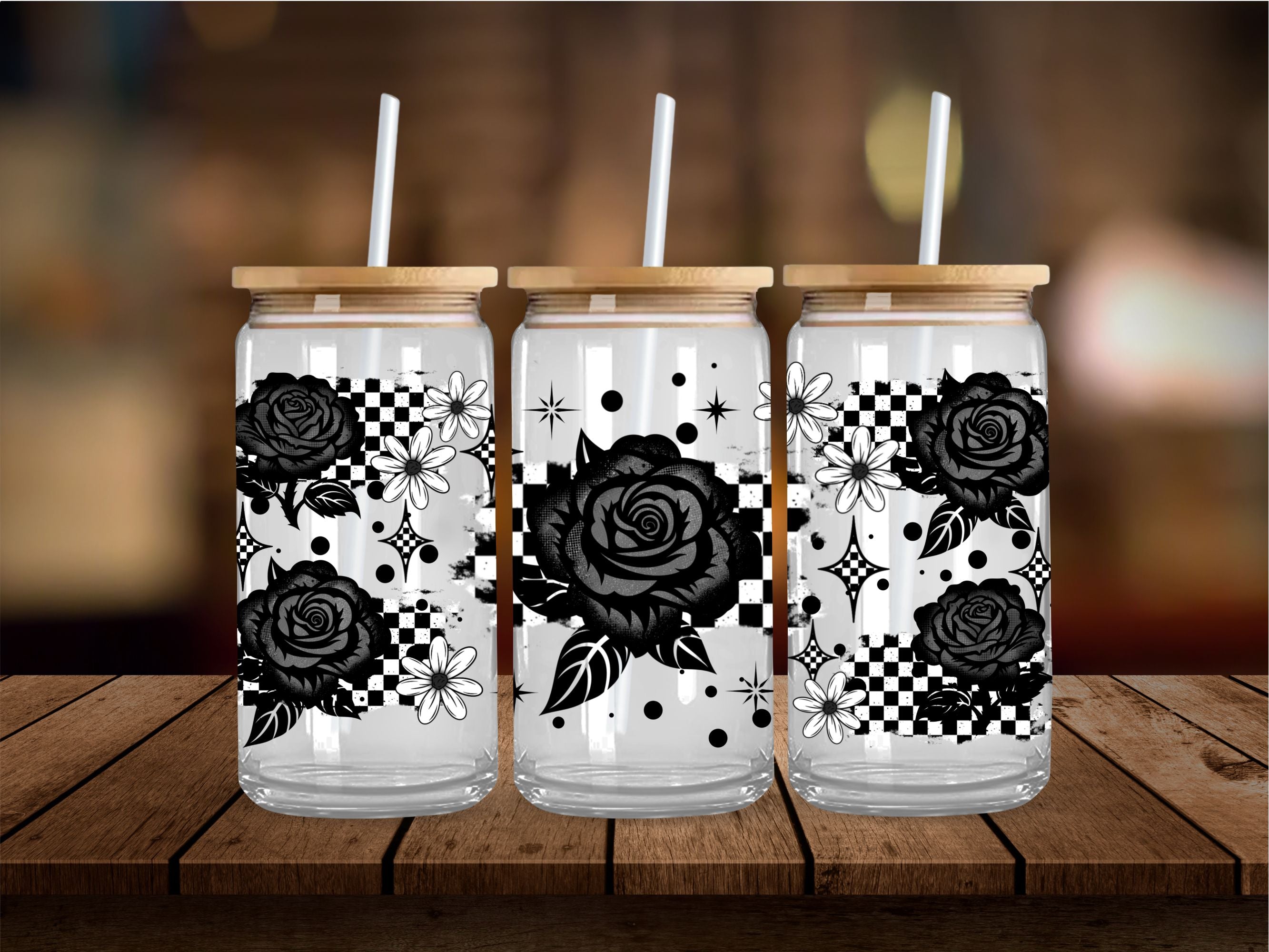 Black Rose 16 Oz Wrap