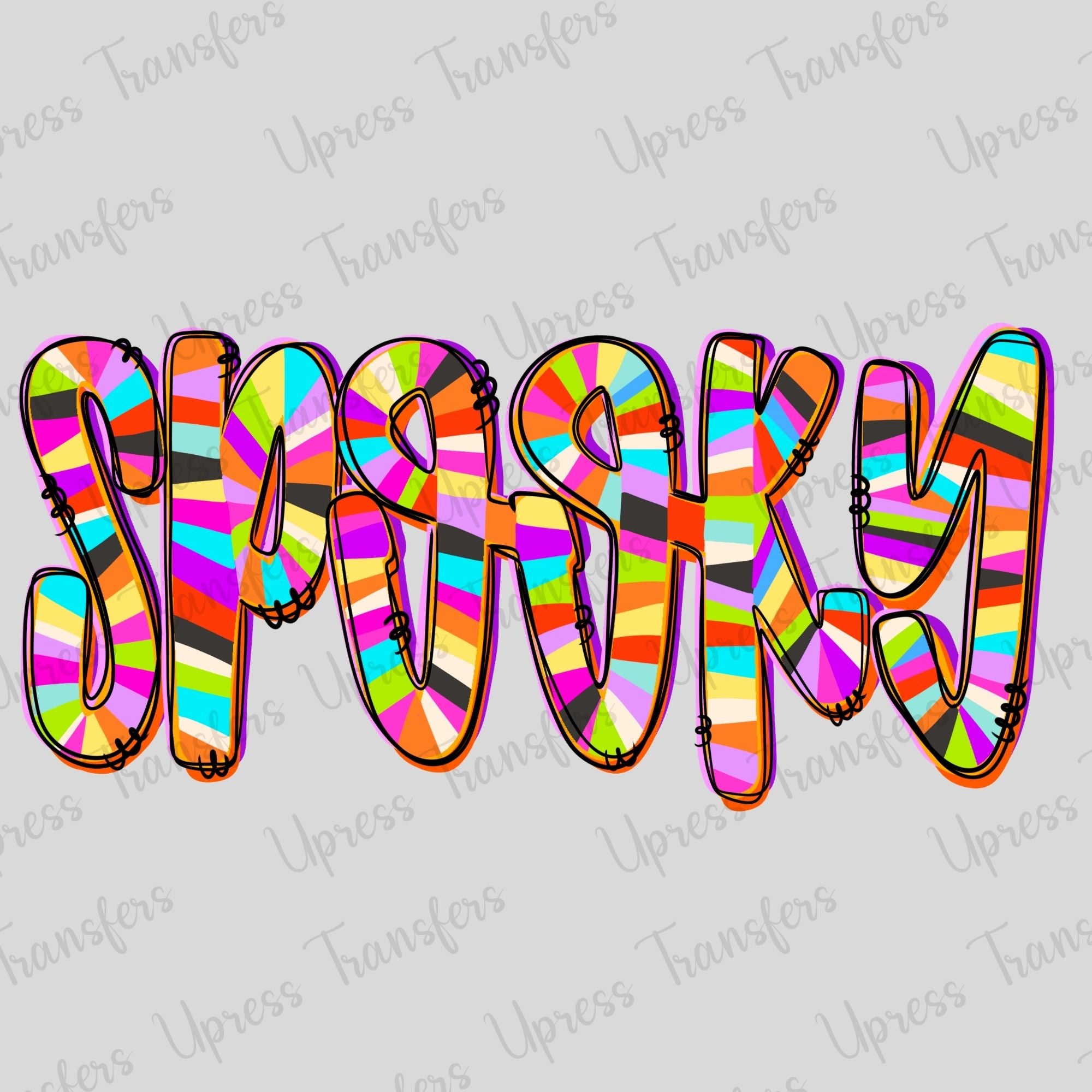 Black Striped Spooky