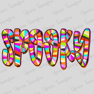 Black Striped Spooky