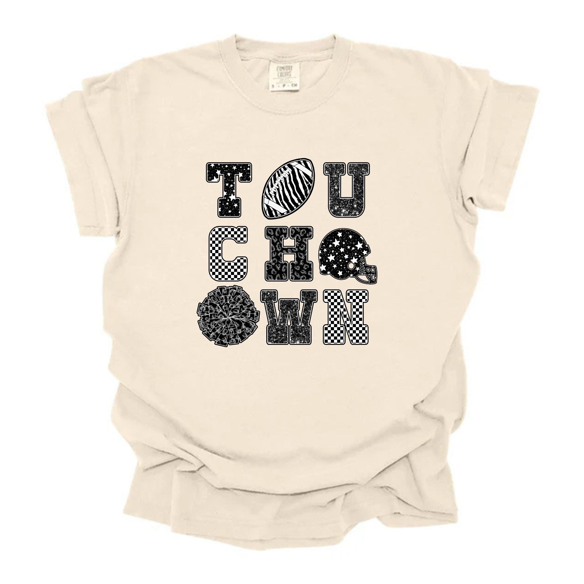 Black and White Touchdown