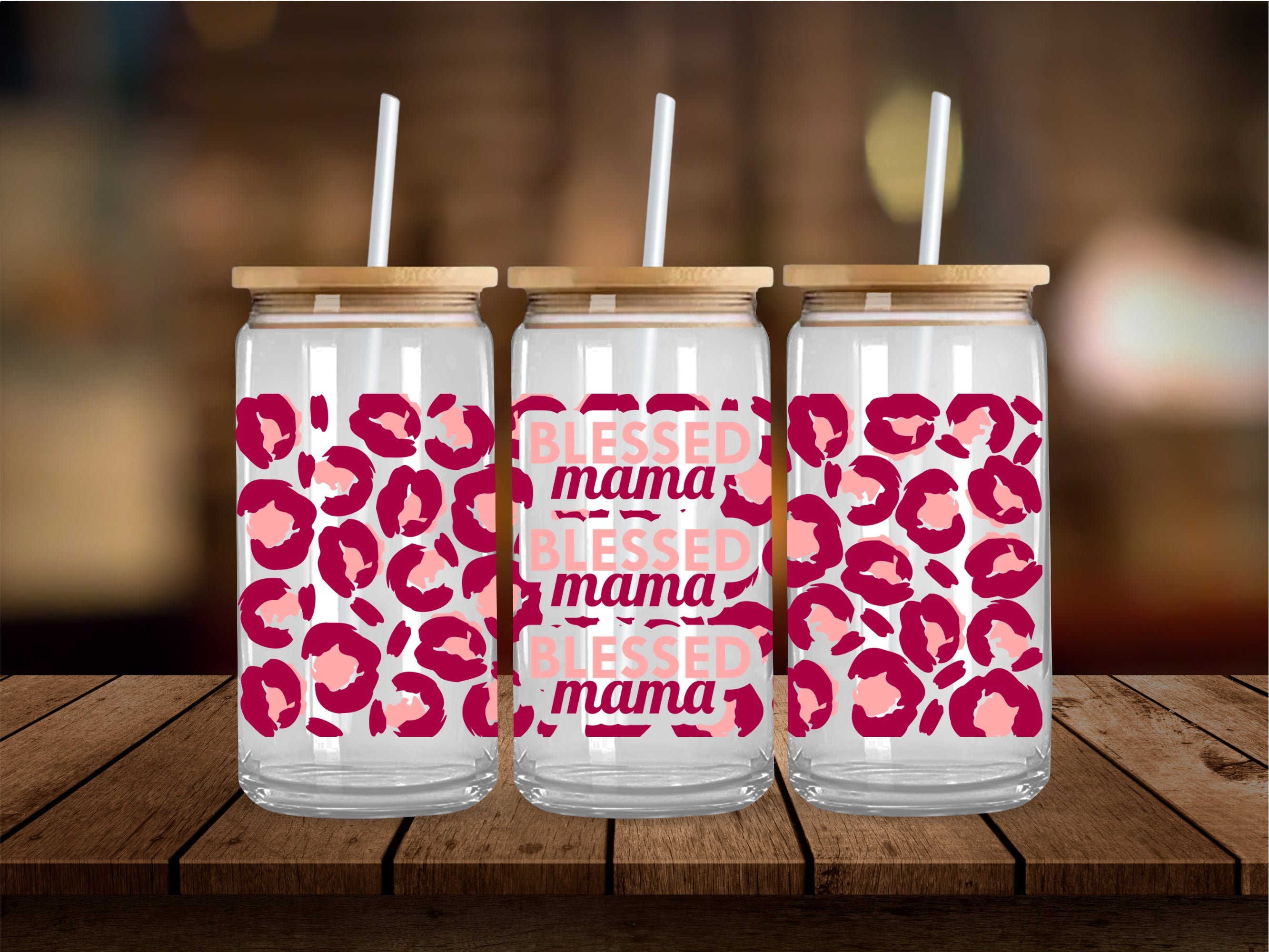 Blessed Mama 16 Oz Wrap