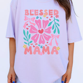 Blessed Mama Floral Retro