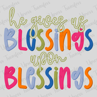 Blessings Upon Blessings