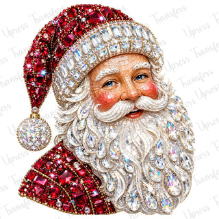 Bling Bling Rhinestone Santa