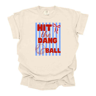 Blue And Red Bow Baseball
