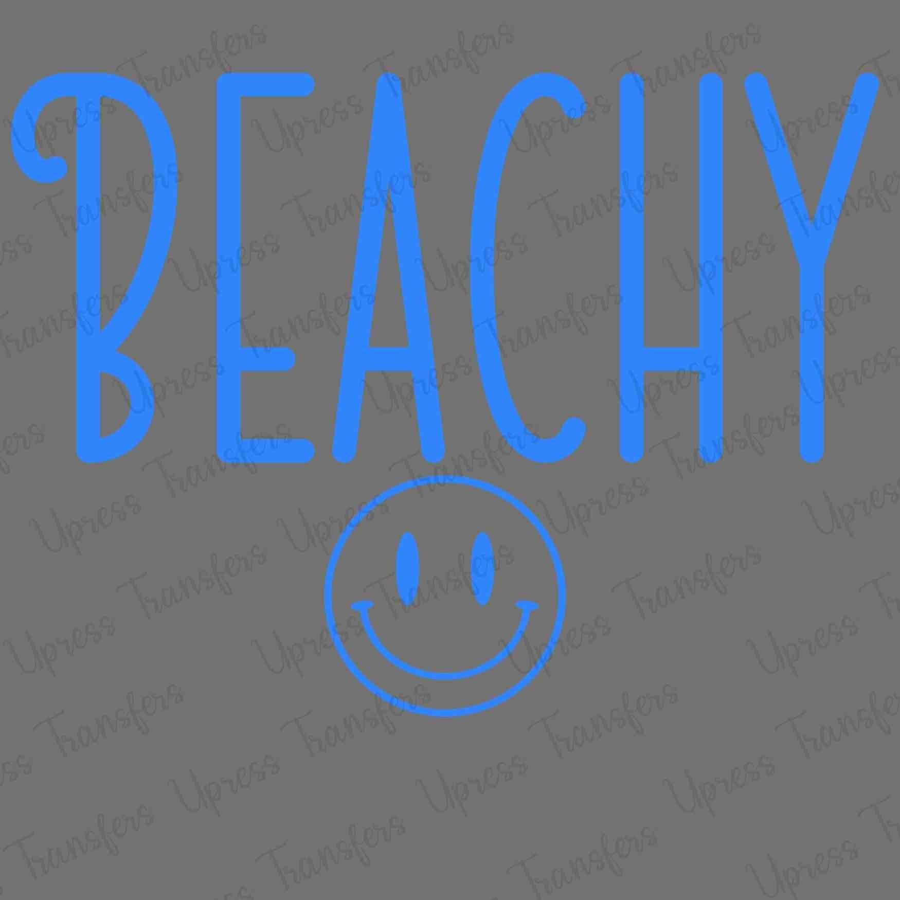 Blue Beachy Smile