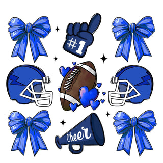 Blue Cheer Football Collage